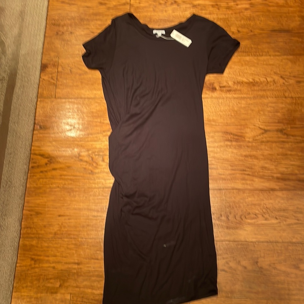 NWT James Perse Black TShirt Dress